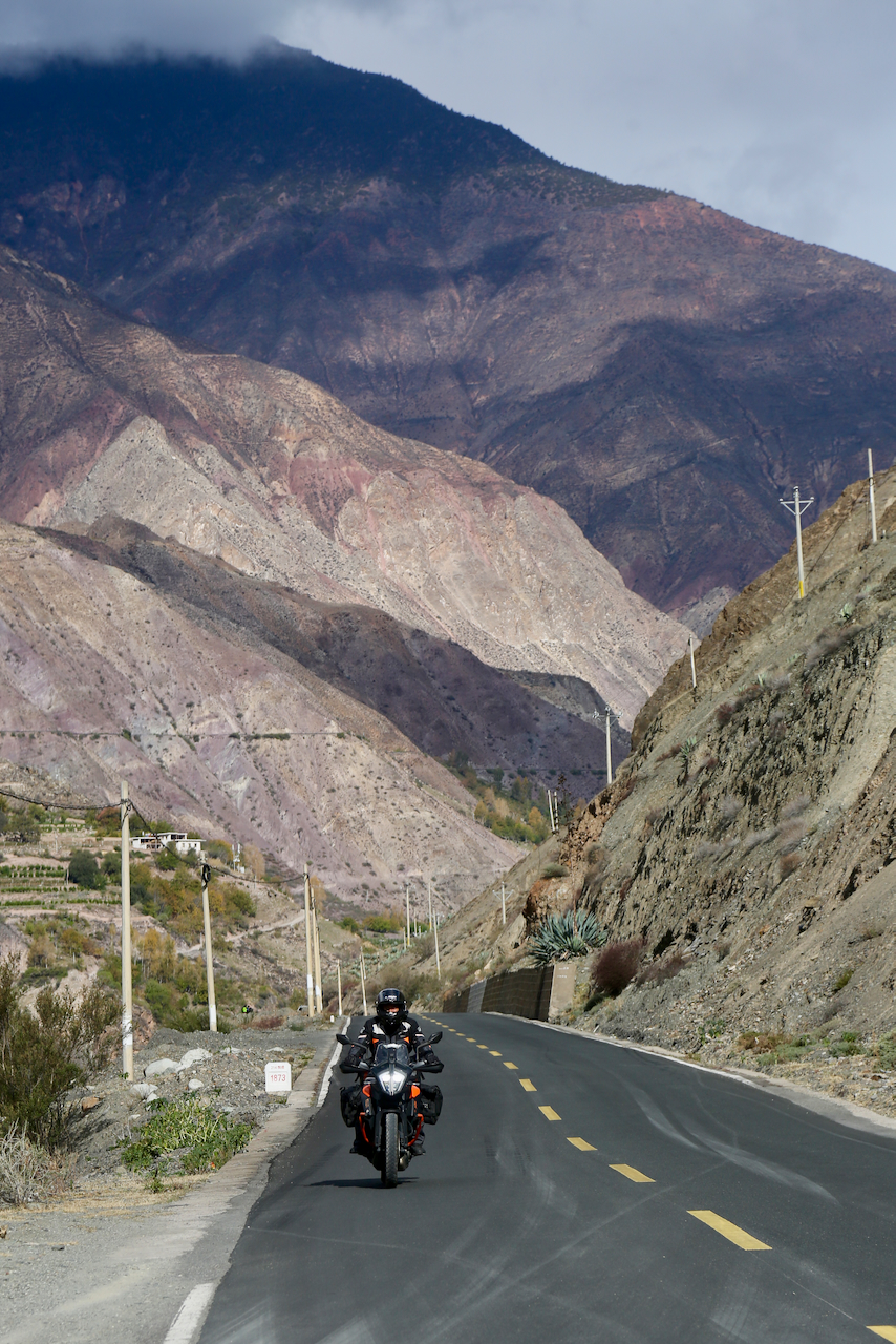 Tibet overland motorcycle tour